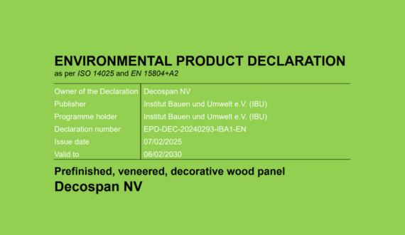 EPDs in Architectural Materials Shinnoki