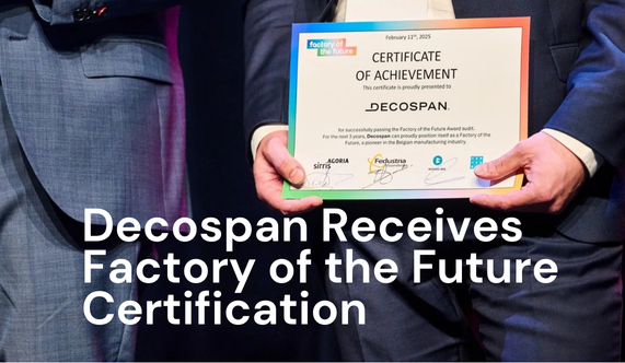 Decospan Honored by Factory of the Future Certification - Icon